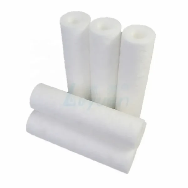 1 box 50pcs 10inch 2.5inch polypropylene melt blown filter cartridgepp sediment water filter cartridge