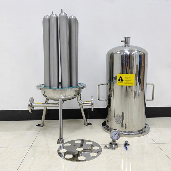 High-Performance Sanitary Filter Housings in Stainless Steel