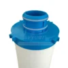 Big diameter 4.5x40 inch water filter pleated melt blown filter cartridge polypropylene filter with plastic connector code