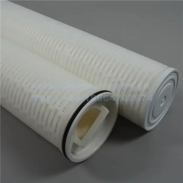 Big flow PP pleated 20 inch20 microns rate filtration sediment water filter cartridge