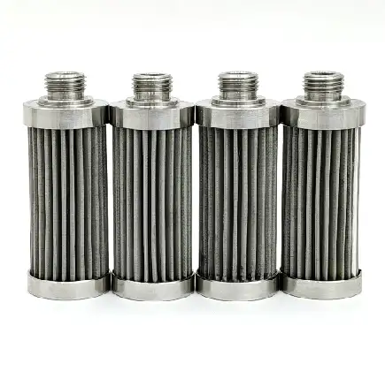 Factory price OEM size 316 metal Stainless steel pleated filter cartridge SS filter element