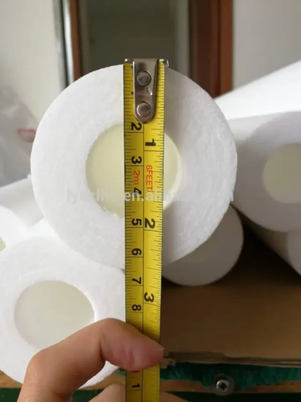 High Quality PP melt blown cartridge taiwan filter technology with OEM size