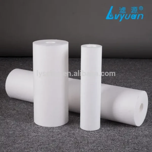 OEM customized Polypropylene melt- blown filter with PP water filter media 1 5 10 100micron