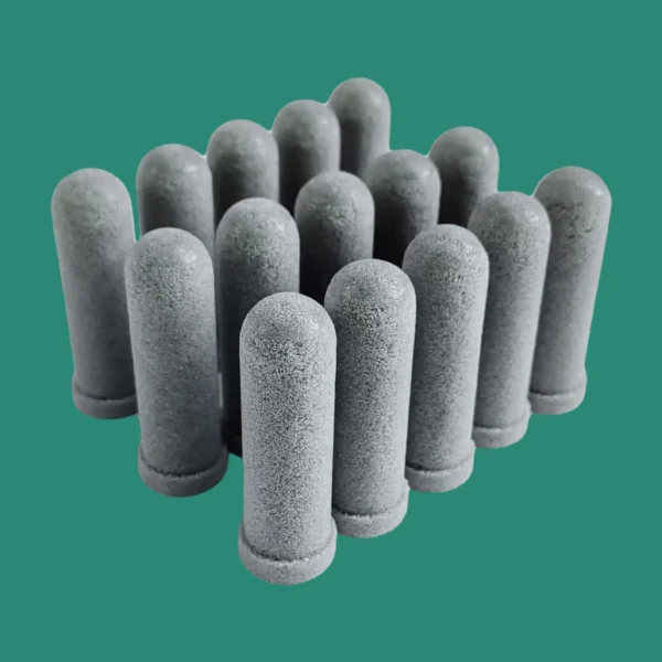 Porous Industrial Solid Liquid Filtration Sintered White Black PE Filter Cartridge