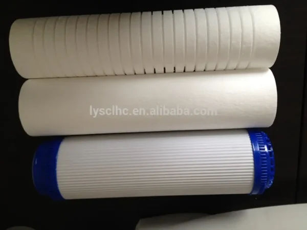 Whole sale PP sediment filter cartridge Melt brown filter