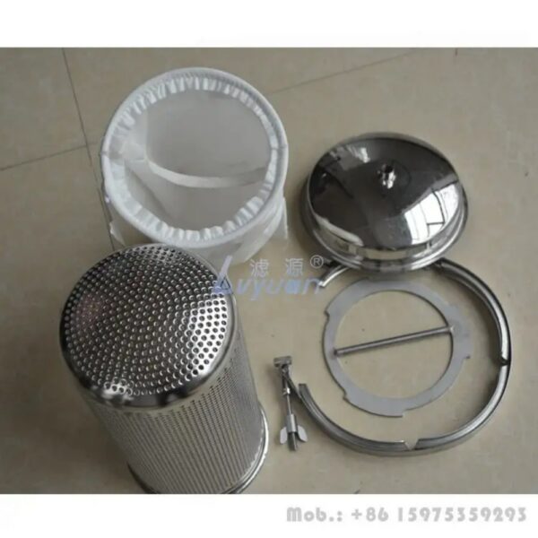 Basket Type Industrial Water Filter Housing