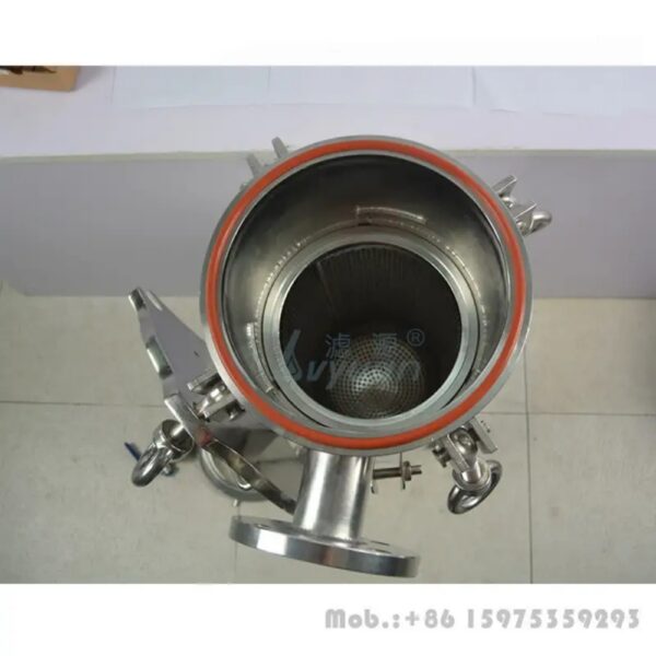 Basket Type Industrial Water Filter Housing