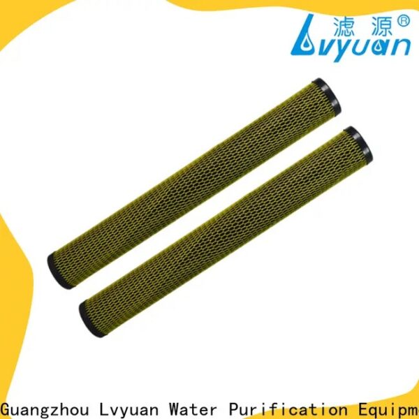 Efficient sintered plastic filter exporter