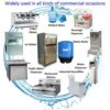 Pure Quality Reverse Osmosis Filtration Large Scale Water Purification System