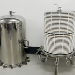 Alloggiamento del filtro impilato in profondità in acciaio inox