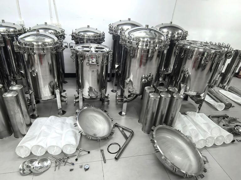 Wastewater Treatment Plant Polishing with Cartridge Housings