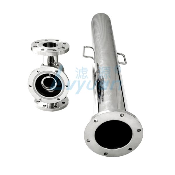 Single Cartridge T-Type Stainless Steel Gas Filter Housing (6)