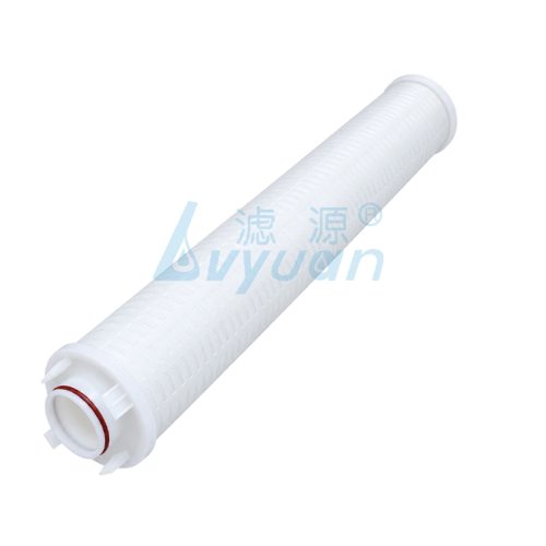 Cartuccia filtrante in PP pieghettata da 5 micron 1 Cartuccia filtrante in PP pieghettata da 5 micron