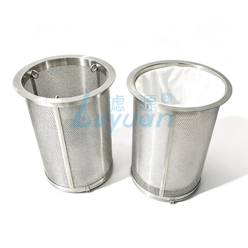 SS304 Filter Bag Support Basket (5) SS304 Filter Bag Support Basket (5)